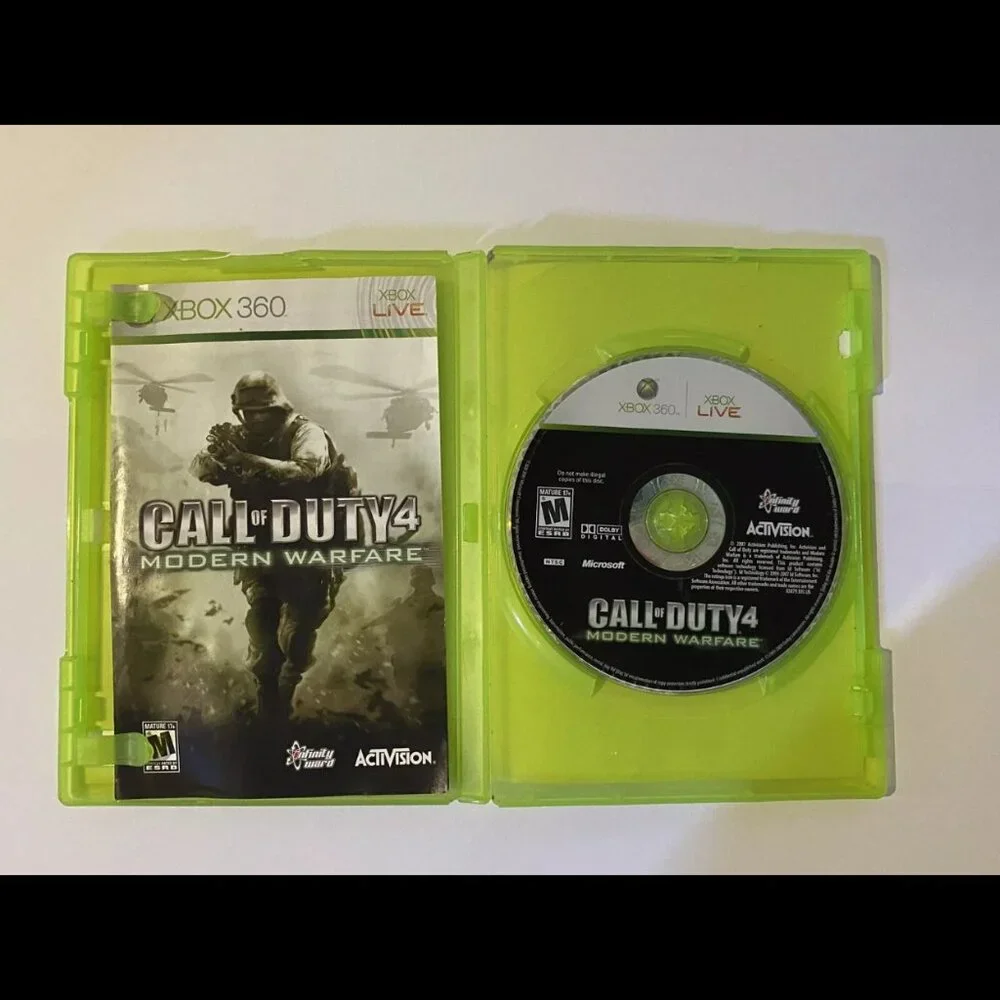Call Of Duty 4 Modern Warfare Xbox 360 - Complete CIB